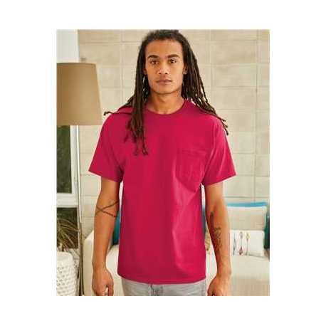 5590 Tagless Short Sleeve Pocket T-Shirt Hanes 
