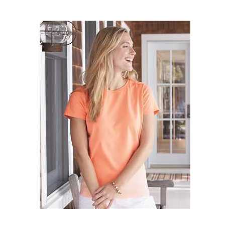 Hanes 5680 ComfortSoft Tagless Women's Short Sleeve T-Shirt
