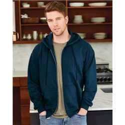 Hanes F280 Ultimate Cotton Full-Zip Hooded Sweatshirt