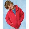 Hanes P480 ComfortBlend EcoSmart Youth Full-Zip Hooded Sweatshirt