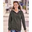 Independent Trading Co. PRM2500 Women's Lightweight California Wave Wash Hooded Sweatshirt