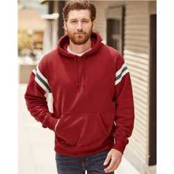 J. America 8847 Vintage Athletic Hooded Sweatshirt