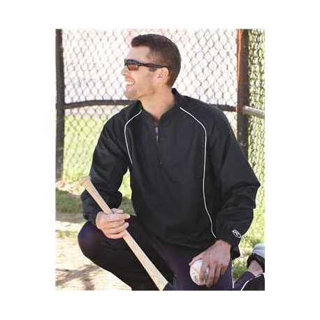 Rawlings 9715 Poly Dobby Quarter-Zip Pullover