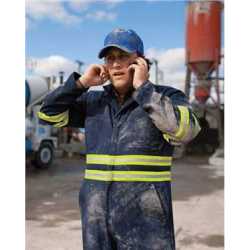 Red Kap CT10EN Enhanced Visibility Action Back Coverall