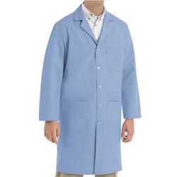 Red Kap KP14EXT Button Front Lab Coat Extended Sizes