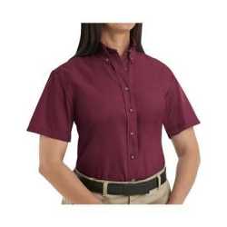 Red Kap SP81EXT Women's Poplin Dress Shirt Extended Sizes