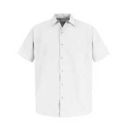 Red Kap SS26 Specialized Pocketless Polyester Work Shirt