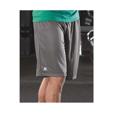 Russell Athletic 651AFM 9" Dri-Power Tricot Mesh Shorts with Pockets