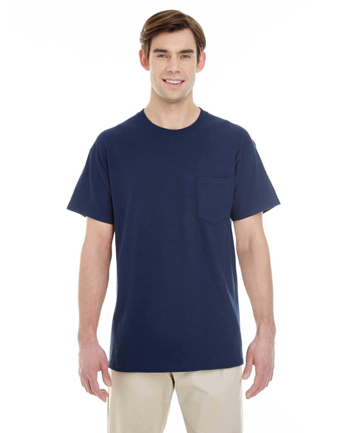 Gildan G530 Adult Heavy Cotton 5.3 oz. Pocket T-Shirt | ApparelChoice.com