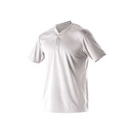 Alleson Athletic 522MM Baseball Two Button Henley Jersey