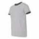 Anvil 988 Lightweight Ringer Short Sleeve T-Shirt