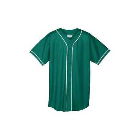 Augusta Sportswear 594 Youth Wicking Mesh Button Front Jersey