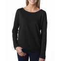 Next Level 6931 Ladies' French Terry Long-Sleeve Scoop