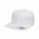 Yupoong 6089 Adult Structured Flat Visor Classic Snapback Cap