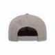 Yupoong 6089 Adult Structured Flat Visor Classic Snapback Cap