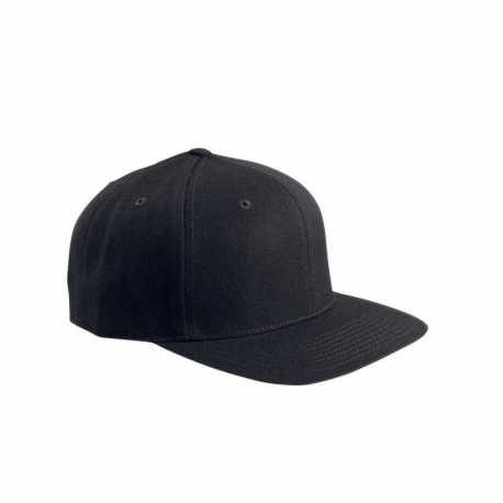Yupoong 6089 Adult Structured Flat Visor Classic Snapback Cap