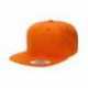 Yupoong 6089 Adult Structured Flat Visor Classic Snapback Cap