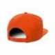 Yupoong 6089 Adult Structured Flat Visor Classic Snapback Cap
