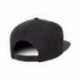 Yupoong 6089 Adult Structured Flat Visor Classic Snapback Cap