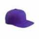 Yupoong 6089 Adult Structured Flat Visor Classic Snapback Cap