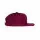 Yupoong 6089 Adult Structured Flat Visor Classic Snapback Cap