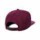 Yupoong 6089 Adult Structured Flat Visor Classic Snapback Cap