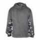 Badger 1469 Camo Colorblock Performance Fleece Hooded Sweatshirt