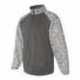 Badger 1487 Blend Sport Performance Fleece Quarter-Zip Pullover