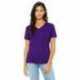 Bella + Canvas 6405 Ladies Relaxed Jersey V-Neck T-Shirt