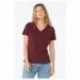 Bella + Canvas 6405 Ladies Relaxed Jersey V-Neck T-Shirt