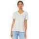 Bella + Canvas 6405 Ladies Relaxed Jersey V-Neck T-Shirt