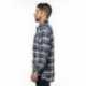 Burnside B8210 Men's Plaid Flannel Shirt
