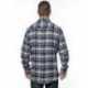Burnside B8210 Men's Plaid Flannel Shirt
