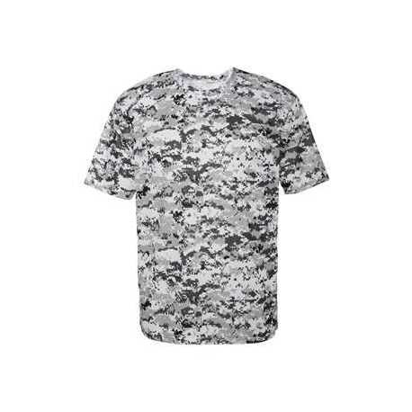 Badger 4180 Digital Camo Short Sleeve T-Shirt