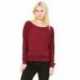 Bella + Canvas 8850 Ladies Flowy Long-Sleeve Off Shoulder T-Shirt