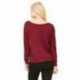 Bella + Canvas 8850 Ladies Flowy Long-Sleeve Off Shoulder T-Shirt