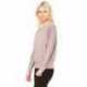 Bella + Canvas 8850 Ladies Flowy Long-Sleeve Off Shoulder T-Shirt