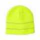 Bayside 3715 USA Made Safety Knit Beanie with 3M Reflective Thread
