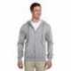 Jerzees 993 Adult NuBlend Fleece Full-Zip Hooded Sweatshirt
