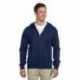Jerzees 993 Adult NuBlend Fleece Full-Zip Hooded Sweatshirt