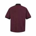 UltraClub 8492 Men's Fleece Jacket with Quilted Yoke Overlay