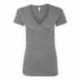 Bella + Canvas 6035 Women's Jersey Short Sleeve Deep V-Neck Tee