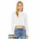 Bella + Canvas 8512 Fast Fashion Women's Triblend Cropped Long Sleeve Hoodie