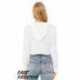 Bella + Canvas 8512 Fast Fashion Women's Triblend Cropped Long Sleeve Hoodie