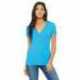 Bella + Canvas B6035 Ladies Jersey Short-Sleeve Deep V-Neck T-Shirt
