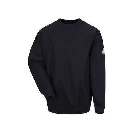 Bulwark SEC2L Pullover Crewneck Sweatshirt - Cotton/Spandex Blend - Long Sizes