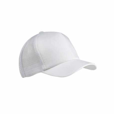 Big Accessories BX010 Twill Trucker Cap