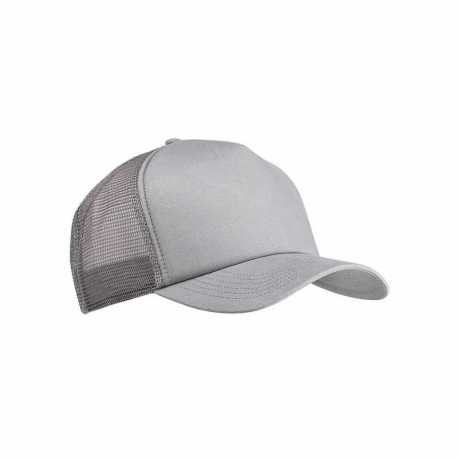 Big Accessories BX010 Twill Trucker Cap