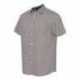 Burnside 9290 Peached Printed Poplin Short Sleeve Shirt