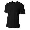 A4 N3264 Men's Shorts Sleeve Spun Poly T-Shirt